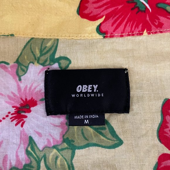 Obey Unisex Hawaiian Shirt - Picture 8 of 9